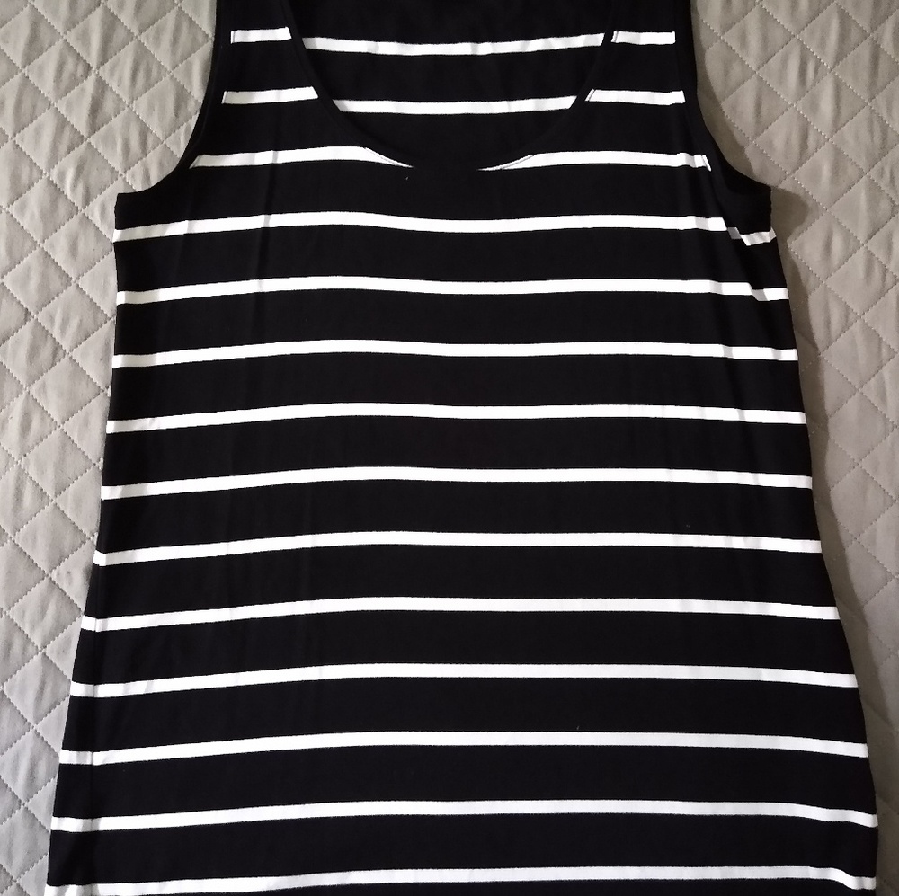 White House| Black Market striped tank